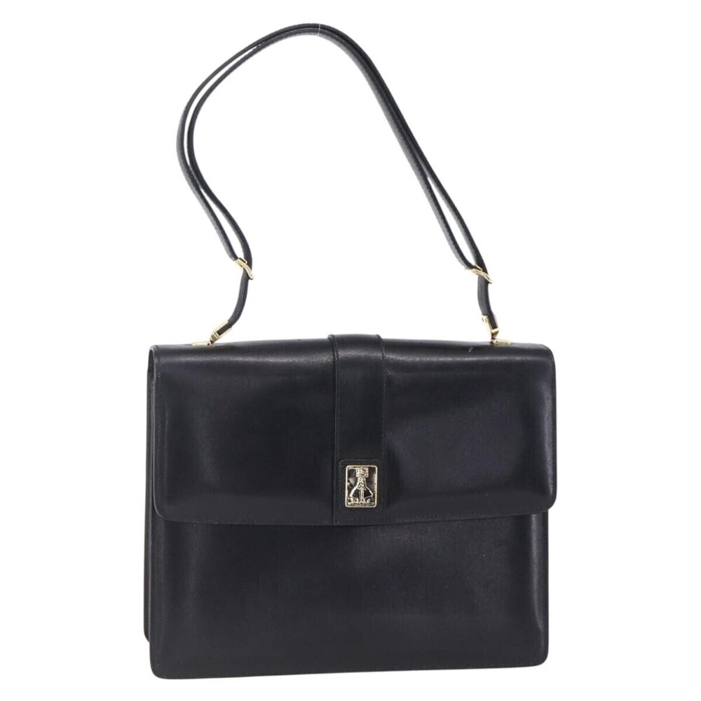 Burberry Nova Check Shoulder Bag Leather
